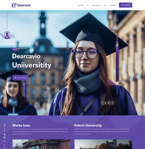 Universidad Dearcavio - plataforma educativa desarrollada por creationX