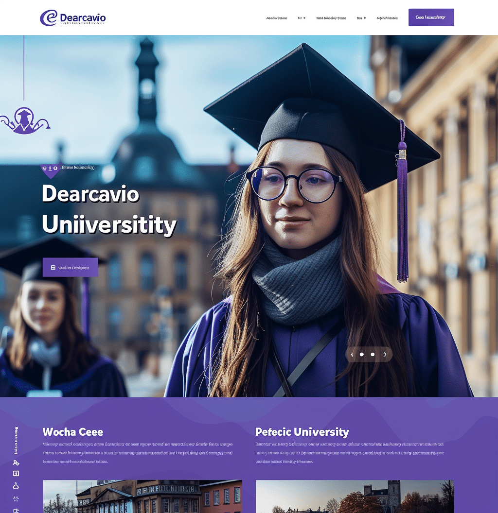 Universidad Dearcavio - plataforma educativa desarrollada por creationX