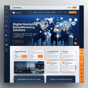 Digital Marketing Solutions - sitio web de servicios de marketing digital por creationX